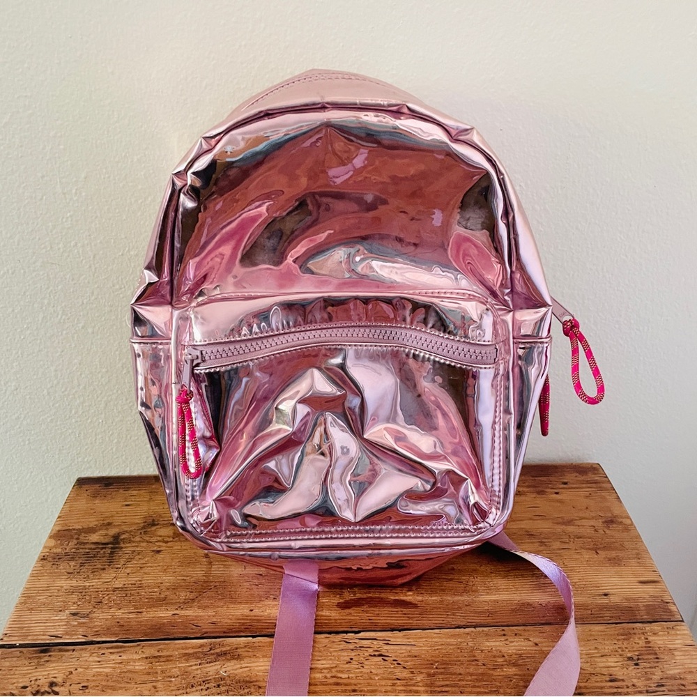 Crewcuts Metallic Pink Backpack
